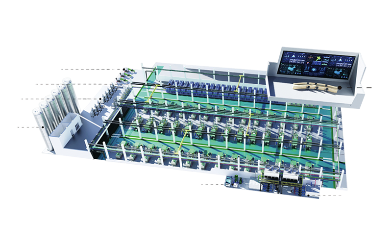 Intelligent Injection Molding Factory Whole Plant System